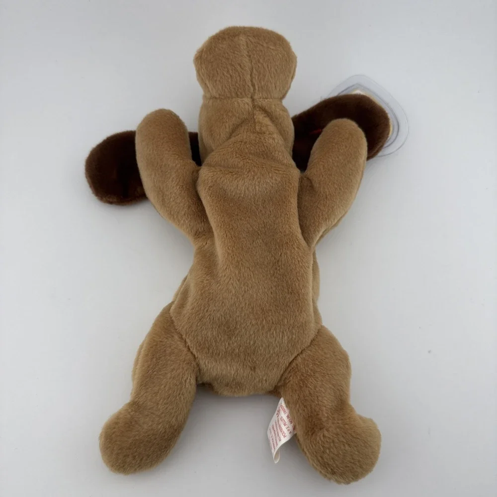 Ty Beanie Babies BONES The Dog 4th Gen Tags PVC Pellets 1-18-94‎ 1993 Style 4001